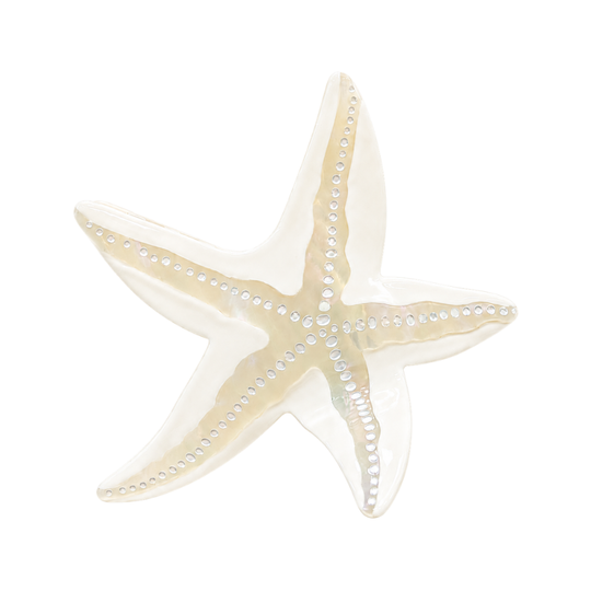 Starfish Hair Clip - White - Hero