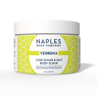 Verbena Luxe Sugar & Salt Scrub 9 oz