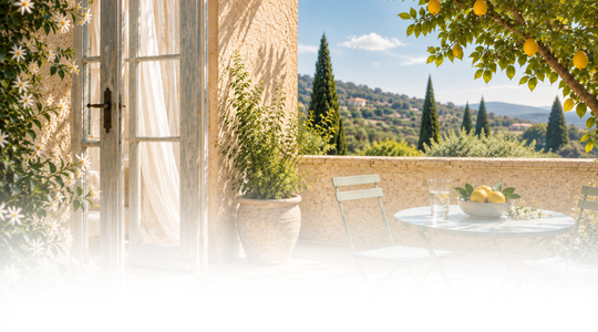 Verbena Mobile Scent Banner