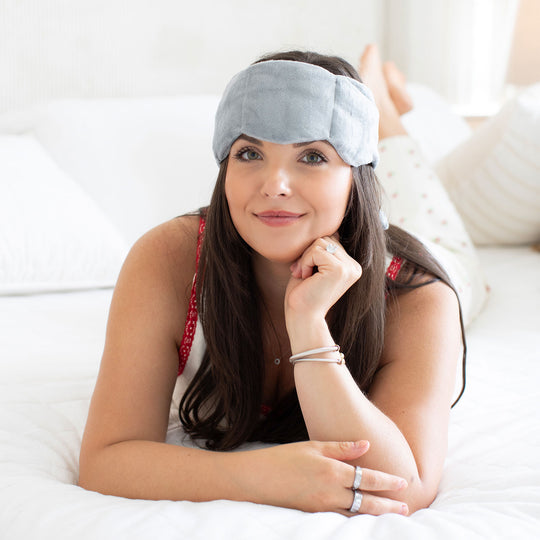 Weighted Sleep Mask Grey 2