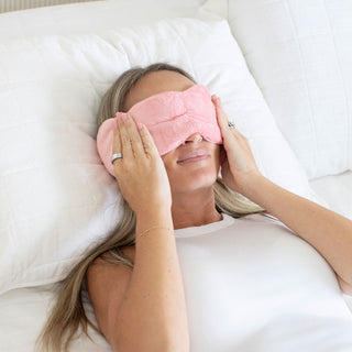 Weighted Sleep Mask - Pink