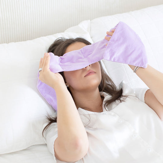Weighted Sleep Mask - Purple