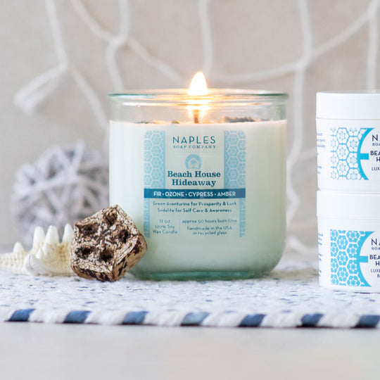 Beach House Hideaway Candle Lit