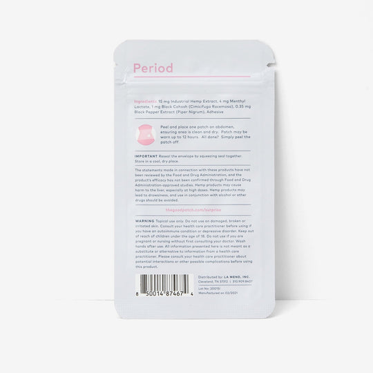 The Good Patch Period Back